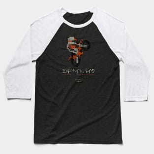 8-BIT MOTOCROSS - Vintage Baseball T-Shirt